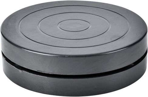 Clay Turntable, 11.5/17.8cm Hand-Made Craft Clay Plastic Turntable Ceramic Pottery Sculpture Tool Accessories Diameter Sculpting Plastic Construction Turntable Wheel (11.5cm) in Saudi Arabia