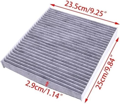 Car Air Conditioning Filter for Q3 L4 2.0L RS3 L5 2.5L S3 L4 2.0L 2015-2020 5Q0819653 Interior Car Air Cabin Air Filters Air Conditioning Inlet Filter Replacement in Saudi Arabia