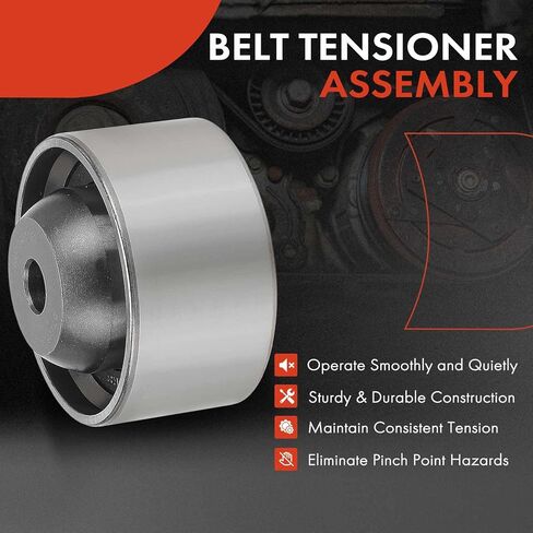 A-Premium Belt Idler Pulley Compatible with Hyundai Elantra, Sonata, Santa Fe & Kia Optima, Magentis & Chrysler Sebring & Dodge Stratus & Eagle Talon & Mitsubishi Eclipse, Galant & Plymouth Laser in Saudi Arabia