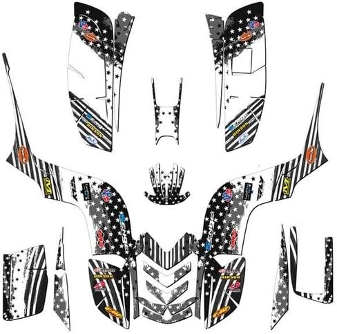 مجموعة رسومات Raptor 80 Merica USA Senge متوافقة مع Yamaha in Saudi Arabia