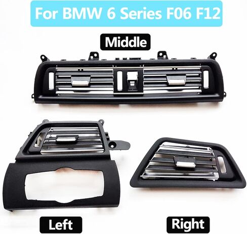 Replacement of Internal Parts for 6 Series F06 F12 F13 630 635 640 645 650 2011-2018 Front Console Fresh Air Conditioner AC Vent Grille Outlet(LHD Right)(Lhd Left Side) in Saudi Arabia