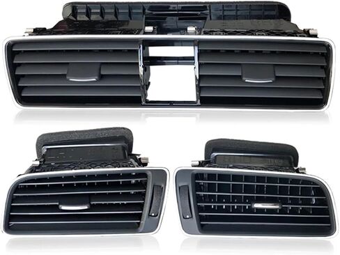 Car Vents for Passat 2011-2015 Front Dashboard AC Outlet Air Vent 56D819703 56D819704 56D819728G Auto Parts(Left)(Middle) in Kuwait
