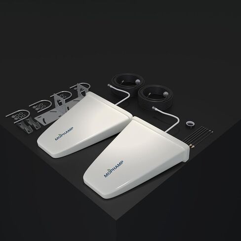 MIMO 2x2 External Antenna Kit 698-3800 MHz | Works with 4G LTE/5G Hotspots, Routers, Gateways in Saudi Arabia