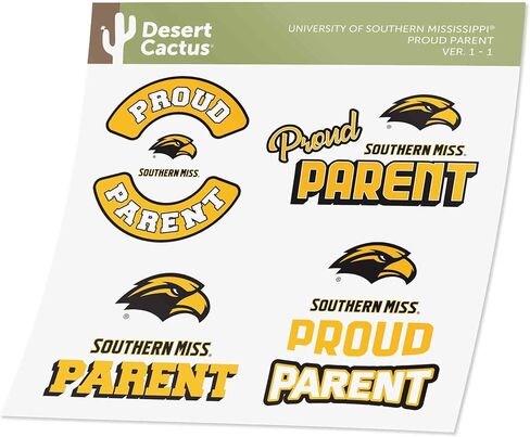 Desert Cactus University of Washington Sticker Huskies U of W Sticker Vinyl Decal Laptop Water Bottle Car Scrapbook (Proud Parent Sheet) in Saudi Arabia