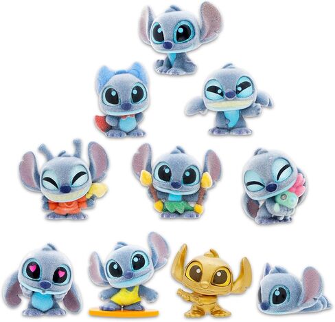 Stitch Doorables Collection Peek Set - Bundle with 2024 SDCC Exclusive 8 Doorables Mini Figures Plus Stickers, More | Disney Stitch Mini Figures Comic Con Collectible Set in Saudi Arabia