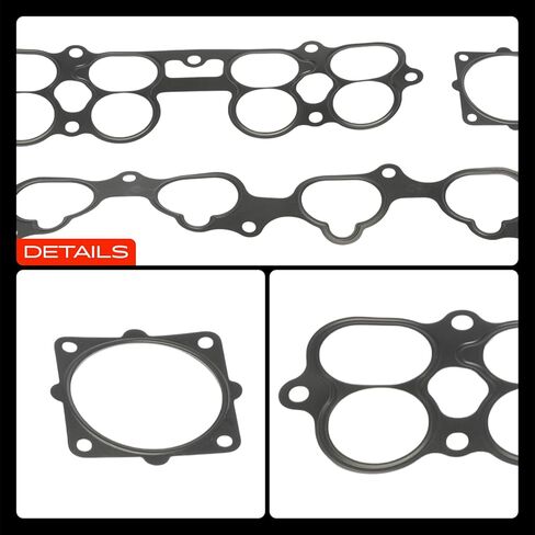 A-Premium Lower and Upper Engine Manifold Seal Gasket Set Compatible with Nissan Altima 2002-2006, Sentra 2002-2006, X-Trail 2005-2006, 2.5L in Saudi Arabia