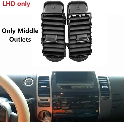 Car Vents 1 Pair Car Air Conditioning Vents Grille for Prius 2004-2009 Dashboard Air Vents Car Replacement Parts LHD in Saudi Arabia