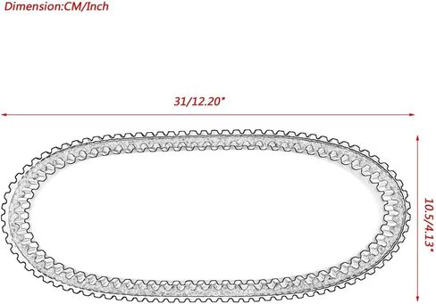 Transfer Belts for Arctic for Cat 90 for Dvx for Alterra for Utility 2006-2018 3303-095 Transmission Drive Clutch Belt Parts Transmission Drive Belt in Saudi Arabia