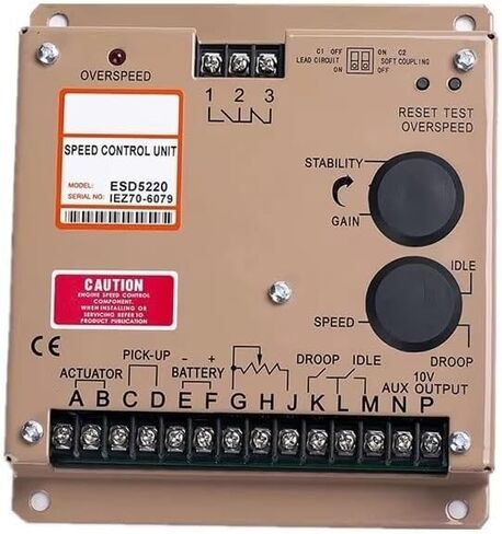 وحدة تحكم الحاكم ESD5220E وحدة تحكم سرعة محرك المولد ESD5220 (ESD5500E) in Saudi Arabia