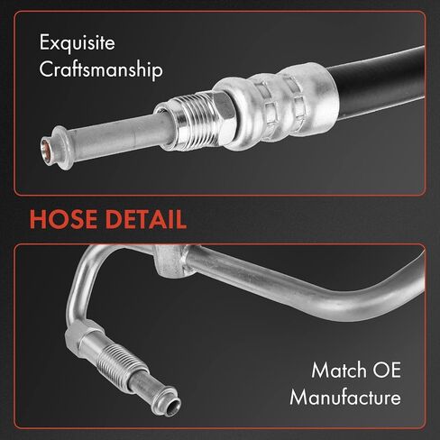 A-Premium Power Steering Hose Pressure Line Hose Assembly Compatible with Jeep Liberty 2002 2003 2004 2005 L4 2.4L in Saudi Arabia