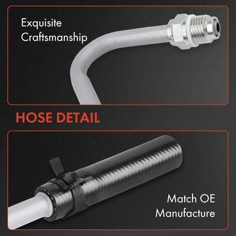 A-Premium Power Steering Hose Pressure & Return Hose Line Assembly Compatible with Ford Explorer 1995-2000 4.0L 2-PC Set in Saudi Arabia