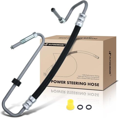 A-Premium Power Steering Hose Pressure Hose Line Assembly Compatible with Dodge Ram 2500 2009-2010 Ram 2500 3500 2011 5.7L 4WD Pump To Gear/Rack Pinion in Saudi Arabia