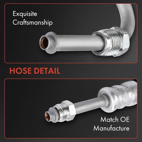A-Premium Power Steering Pressure Line Hose Assembly Compatible with Chevrolet Impala 2013, Impala Limited, 2014-2016, 3.6L in Saudi Arabia