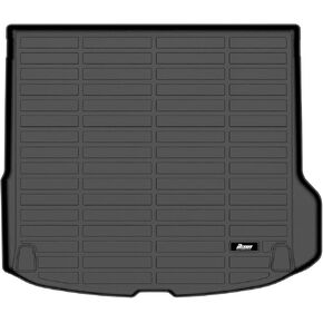 IKON MOTORSPORTS TPE Cargo Trunk Liner، متوافق مع 2025-2026 Polestar Polestar 3، مناسب لجميع الأحوال الجوية حماية شديدة التحمل لصينية صندوق السيارة الخلفي، أسود in Kuwait