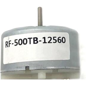 محرك ضوء تحذير عزم الدوران من هوبي، محرك مرطب صغير، محرك تيار مستمر 3V6V12V، RF500TB12560 14415 18280 علم المحرك (الحجم: RF 500TB 18280) in Kuwait