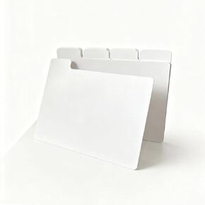 16 Pcs Greeting Card Organizer Dividers,9.5x7.2 Inches Blank Index Divider Cards,Card Dividers for Storage Boxes，Greeting Card Guide in Saudi Arabia