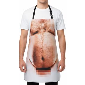 Funny BBQ Grill Master Apron - Perfect White Elephant Christmas Gift for Dads & Men Who Love to Cook in Kuwait