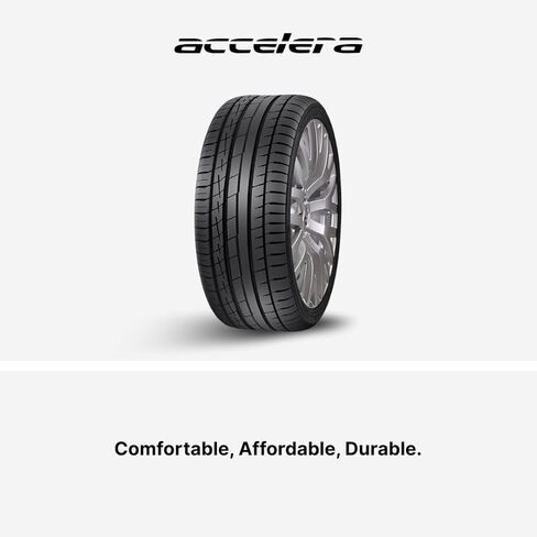 Accelera Iota ST68 إطار شعاعي لأداء سيارة الركاب لجميع المواسم -225/55R18 225/55/18 225/55-18 98V نطاق تحميل SL 4-Ply BSW جدار جانبي أسود UTQG 400AA in Saudi Arabia