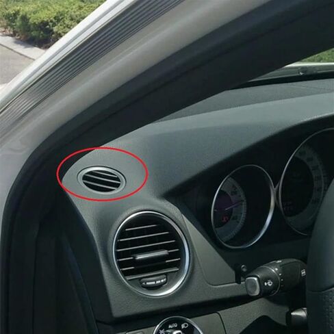 Car Vents 2Pcs Car Air Conditioning Instrument Panel Vents Trim for Benz W204 C300 C350 C63 2011-2014 in Saudi Arabia