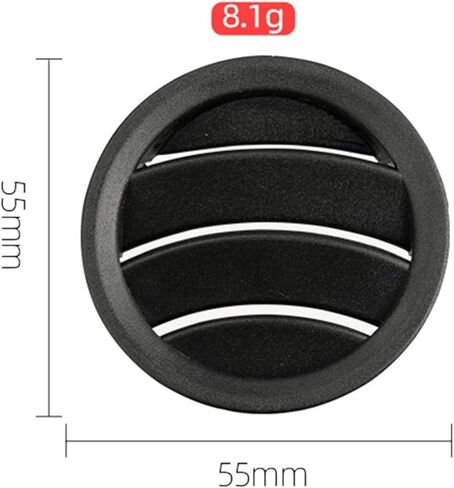Car Vents 2Pcs Car Air Conditioning Instrument Panel Vents Trim for Benz W204 C300 C350 C63 2011-2014 in Saudi Arabia