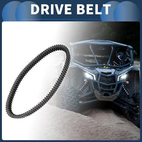 حزام محرك داخلي على شكل حرف V رقم 3211135 لـ Polaris for Ranger Diesel 2011-2014 ألياف مطاطية سوداء مقاومة للاهتراء ومقاومة درجات الحرارة العالية in Saudi Arabia