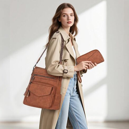Laptop Backpack Set with Shoulder Bag and Wallet in Saudi Arabia