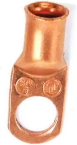 KarParts360 Battery Cable Terminal End | Material: Copper | Wire Gauge Measurement: 9 | Color: Copper | Terminal Type: Ring in Saudi Arabia