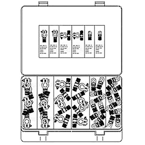 RAParts Battery Terminal Assortment Fits Universal Products Models 26A9320 26A9320-A in Saudi Arabia