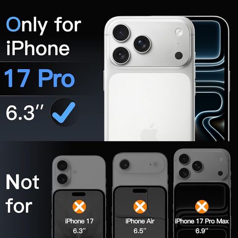 JETech Camera Lens Protector for iPhone 16 Pro 6.3-Inch and iPhone 16 Pro Max 6.9-Inch, 9H Tempered Glass, Anti-Scratch, Case Friendly, Does Not Affect Night Shots, HD Clear, 3-Pack in Saudi Arabia