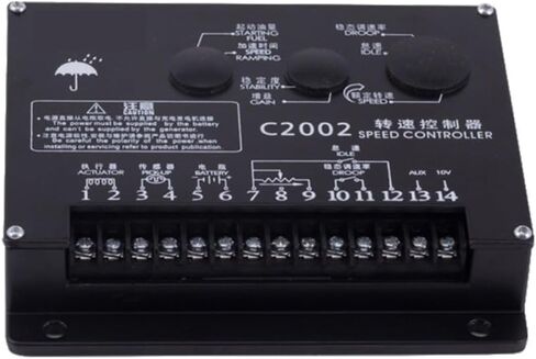 C2002 Speed Controller for DC Motor Speed Governor Generator Intelligent Control Board Parts in Saudi Arabia