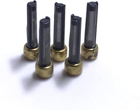 50 PCS Universal Fuel Injector Repair kit Micro Filter 11024 Injector kit4.2 * 3.1 * 14.9mm - (Color: Black) in Saudi Arabia