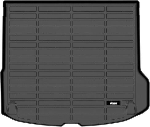 IKON MOTORSPORTS TPE Cargo Trunk Liner، متوافق مع 2025-2026 Polestar Polestar 3، مناسب لجميع الأحوال الجوية حماية شديدة التحمل لصينية صندوق السيارة الخلفي، أسود in Kuwait