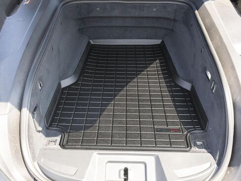 بطانة صندوق السيارة من Weathertech لسيارة Cadillac Escalade IQ، مقصورة الشحن الأمامية Escalade IQL (401840)، أسود in Kuwait