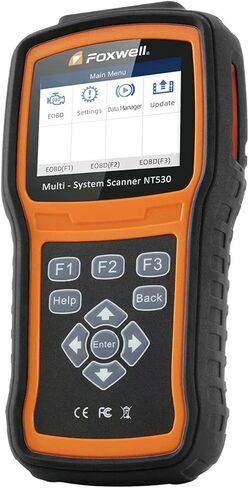 FOXWELL NT530 for Ford - جميع الأنظمة، جميع خدمات الصيانة - أداة مسح تشخيصي ثنائية الاتجاه، ماسح ضوئي OBD2، قارئ رمز السيارات ABS Bleed SRS Airbag SAS TPMS TPS EPB إعادة ضبط الزيت CKP in Saudi Arabia