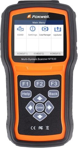 FOXWELL NT530 for Ford - جميع الأنظمة، جميع خدمات الصيانة - أداة مسح تشخيصي ثنائية الاتجاه، ماسح ضوئي OBD2، قارئ رمز السيارات ABS Bleed SRS Airbag SAS TPMS TPS EPB إعادة ضبط الزيت CKP in Saudi Arabia