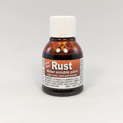 Dirty Down Paints Rust 25ml Water-based Paint for a Highly Realistic Rust Effect - Magic in a Bottle in Saudi Arabia