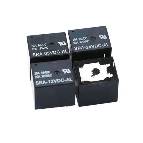 5Pcs 5V 12V 24V 20A DC Power Relay SRA-05VDC-CL SRA-12VDC-CL SRA-24VDC-CL 4/5Pin PCB Type in Stock Black Automobile Relay(SRA-24VDC-CL(5Pin)) in Saudi Arabia