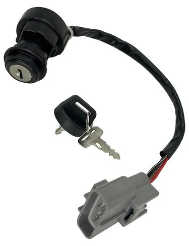 Ignition Key Switch fit for Yamaha ATV Big Bear 400 09-12| Grizzly 550 600 660 700 02-22| Kodiak 400 450 700 16-22, Replace 28P-82510-00-00, 28P-82510-01-00, 3B4-82510-00-00, 5KM-82510-00-00 in Saudi Arabia