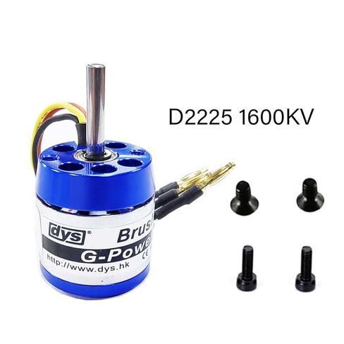 DYS D2225 1600KV 1350kv 2000kv Brushless Outrunner Motor 2-3S for Multicopter RC Aircraft Fixed-Wing UAV（D2225 1600KV） in Saudi Arabia