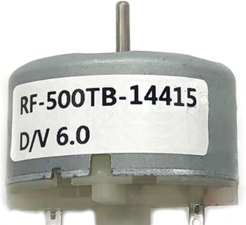 محرك ضوء تحذير عزم الدوران من هوبي، محرك مرطب صغير، محرك تيار مستمر 3V6V12V، RF500TB12560 14415 18280 علم المحرك (الحجم: RF 500TB 18280) in Kuwait