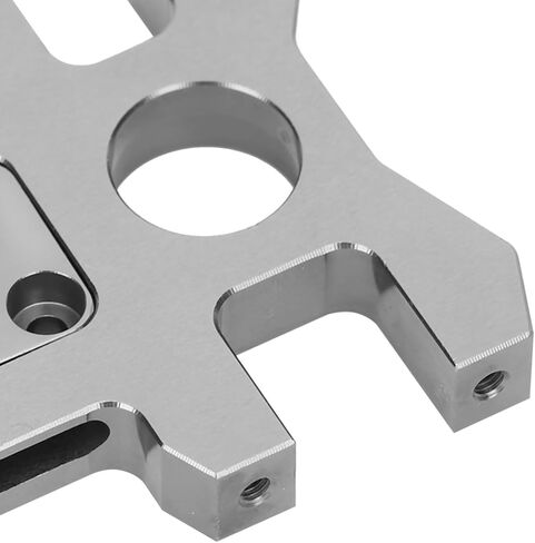 RC Car Motor Mount Holder, Aluminium Alloy Remote Control Car Offs Road Truck Parts Replacement for Hobao ST PRO 1/8 Scale Brushless Conversion in Saudi Arabia