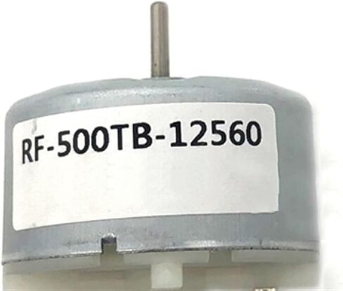 محرك ضوء تحذير عزم الدوران من هوبي، محرك مرطب صغير، محرك تيار مستمر 3V6V12V، RF500TB12560 14415 18280 علم المحرك (الحجم: RF 500TB 18280) in Kuwait