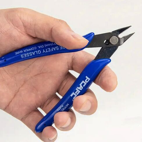 2pcs Chrome Vanadium Steel Industrial Electronic Pliers for Wire Cutting, Trimming Plastic, Durable Model DIY Hand Tool Scissors in Saudi Arabia