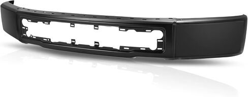 Auto Dynasty Front Bumper Impact Face Bar Compatible with 2015 2016 2017 Ford F-150, with Fog Light Cutout, Non Fit Raptor Model, Painted Black in Saudi Arabia