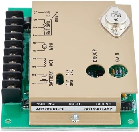 Speed Governor Card Panel Controller 4913988 Replace For GTA38 K38 Engine Instrument in Saudi Arabia