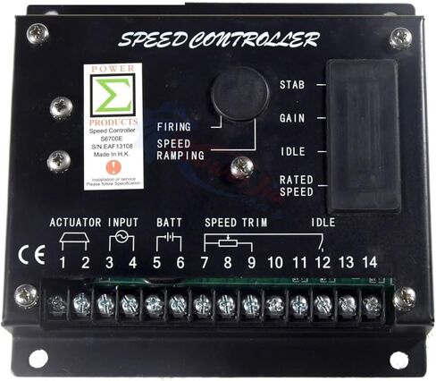 S6700E Generator Engine Speed Controller Governor Actuator Control Module Motor Panel Power Generator Accessories in Saudi Arabia