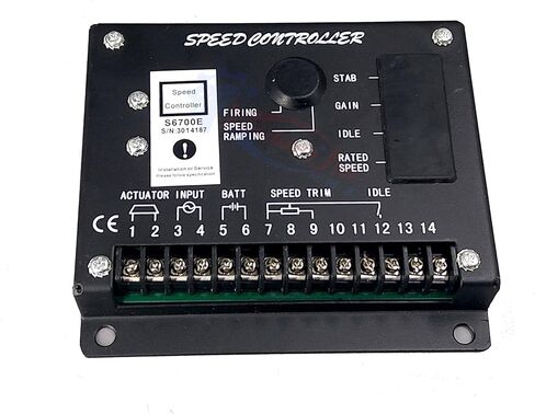 S6700E Generator Engine Speed Controller Governor Actuator Control Module Motor Panel Power Generator Accessories in Saudi Arabia