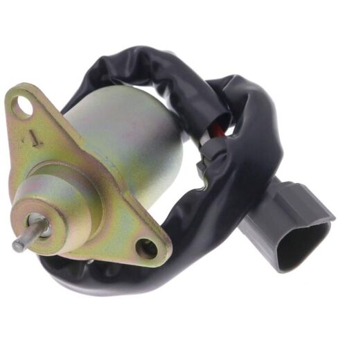 Fuel Shutoff Solenoid, 12V 12948677952 11948677953, Compatible with Yanmar 3TNE72 3TNA72, Excavator Replacement Part in Saudi Arabia