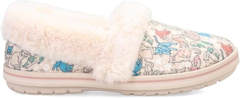 Skechers Women's BOBS Too Cozy - Little Spoon Slipper, Grey/Multi, 10M in Saudi Arabia