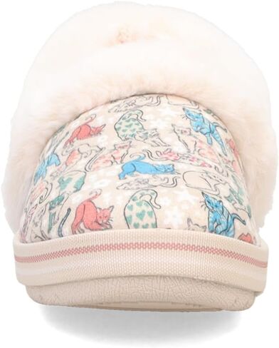 Skechers Women's BOBS Too Cozy - Little Spoon Slipper, Grey/Multi, 10M in Saudi Arabia